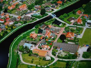 Wolthuser Warf von oben Wolthuser Warf von oben