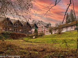 Mühle im Abendrot