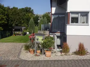 Blick von der Straße aus