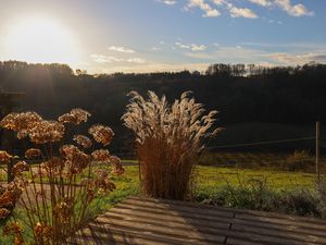 Terrassenausblick