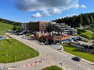 Penthouse Feldberg und Feldberger Hof im Sommer