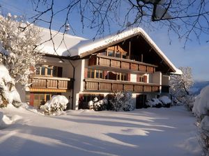 Allgäuer Bergblick im Winter