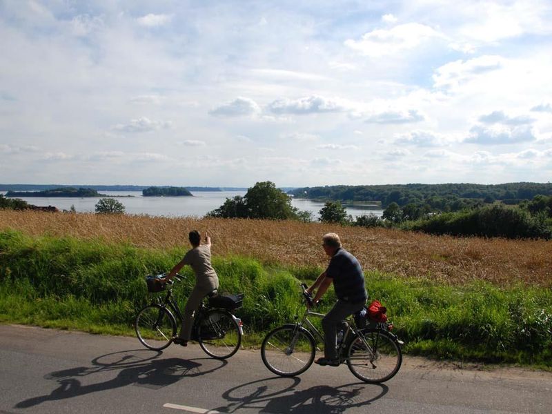 Radfahren an der Förde