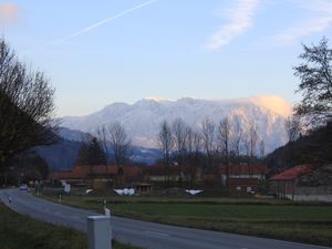 Blick auf das Kaisergebirge