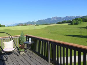 Ausblick Balkon auf Kampenwand