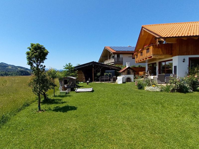 Ferienwohnung Schelzke Aussicht von der Terrasse