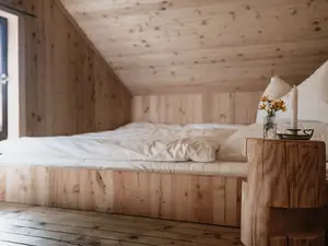 Haslauer Hütte Doppelbett