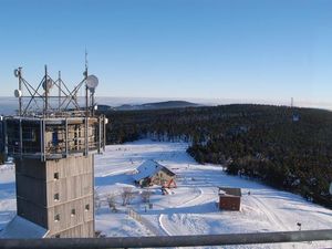 Blick vom Schneekopf in den Thüringer Wald