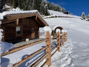 Außenseite Ferienhaus [Winter]