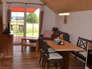 Ferienhaus Zaunkönig Wohn-Esszimmer