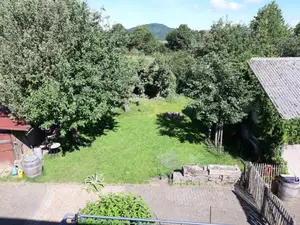 Blick vom Balkon