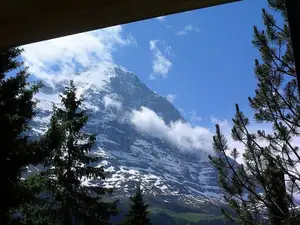 Aussicht gegen Süden mit dem Eiger