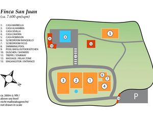 Lageplan Finca SanJuan