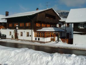 Gasthaus  im Winter