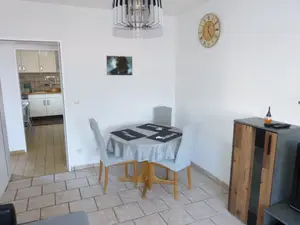 Der Essbereich im Wohnzimmer Der Essbereich im Wohnzimmer