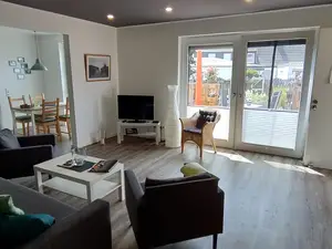 Wohnzimmer Terrassenblick