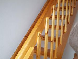 Ferienwohnung Knepel | Treppenaufgang