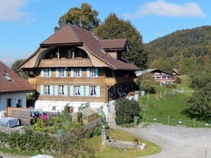 Unser Haus im Frühjahr