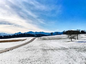 Bergblick im Winter