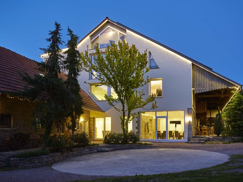 Landhaus "Fohlenblick" mit unserem Hofcafé