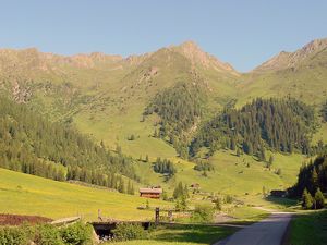 Unterstalleralm bei der Anfahrt