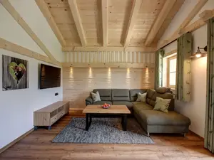 Chalet West Wohnbereich