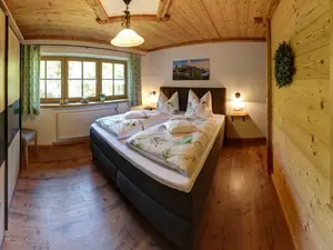 FeWo Almhütte Schlafzimmer