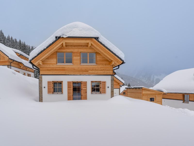 Außenseite Ferienhaus [Winter]