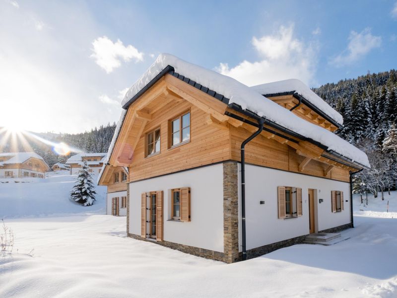 Außenseite Ferienhaus [Winter]