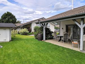 Ferienwohnung Schmetterling Terrasse zum Garten