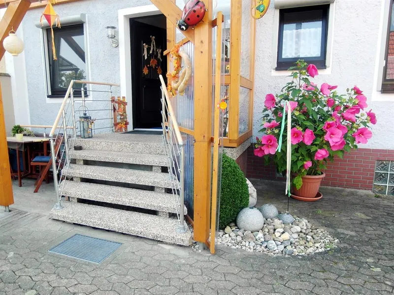 Ferienwohnung Seerose Eingangsbereich Hof Ferienwohnung Seerose Eingangsbereich Hof