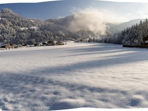 Aussicht vom Ferienhaus [Winter]