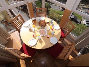 Wintergarten mit Bergpanorama, Appartement Bergpanorama 403, 3-5 Personen, Kappl, Tirol