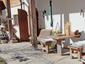 Terrasse Fewo Kieferbach