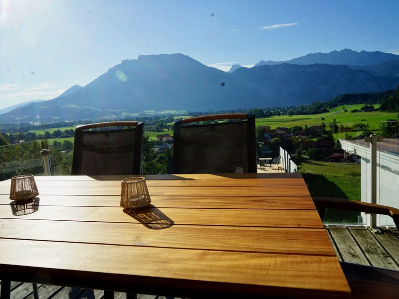 Terrasse mit wunderschönen Blick