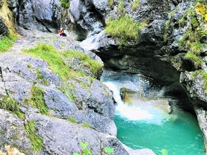 die Gießenbachklamm ist von der Fewo zwischen Berg und Bach in einer einstündigen Wanderung erreichbar