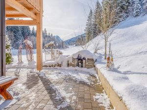 Aussicht vom Ferienhaus [Winter]