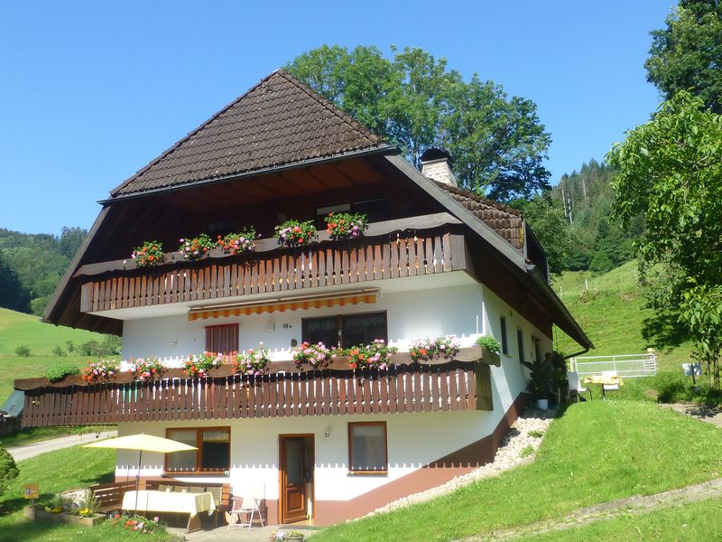 Ferienhaus Hugenhof, mit Erdterrase oder Balkon ganz oben