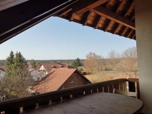 Ausblick Balkon