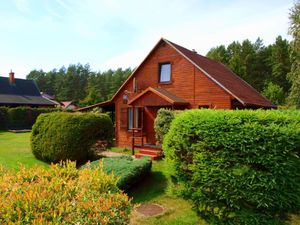 Außenansicht des Gebäudes. Das Ferienhaus fur acht Personen