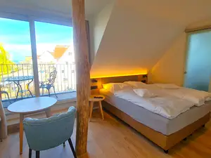 Loggia Zimmer Richtung Schloß Montfort