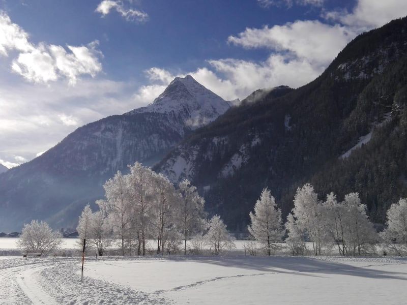 Winterlandschaft in Längenfeld