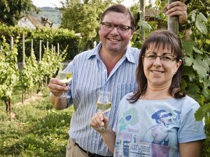 Ihre Gastgeber, Andrea und Christian Scholtes