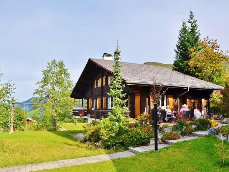 Chalet Sumpfbödeli im Sommer