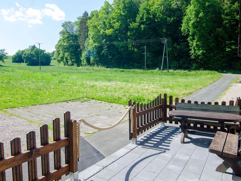 Terrasse mit herrlichen Naturblick