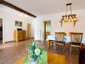Wohnzimmer Ferienwohnung Kornkammer
