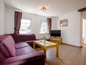 Wohnzimmer Ferienwohnung Kornkammer