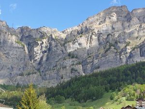 Blick Richtung Gemmi Bergstation