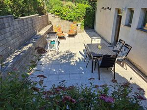 Appartement Lavendel Terrasse am Nachmittag