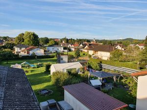 Aussicht aus Ferienwohnung hinten